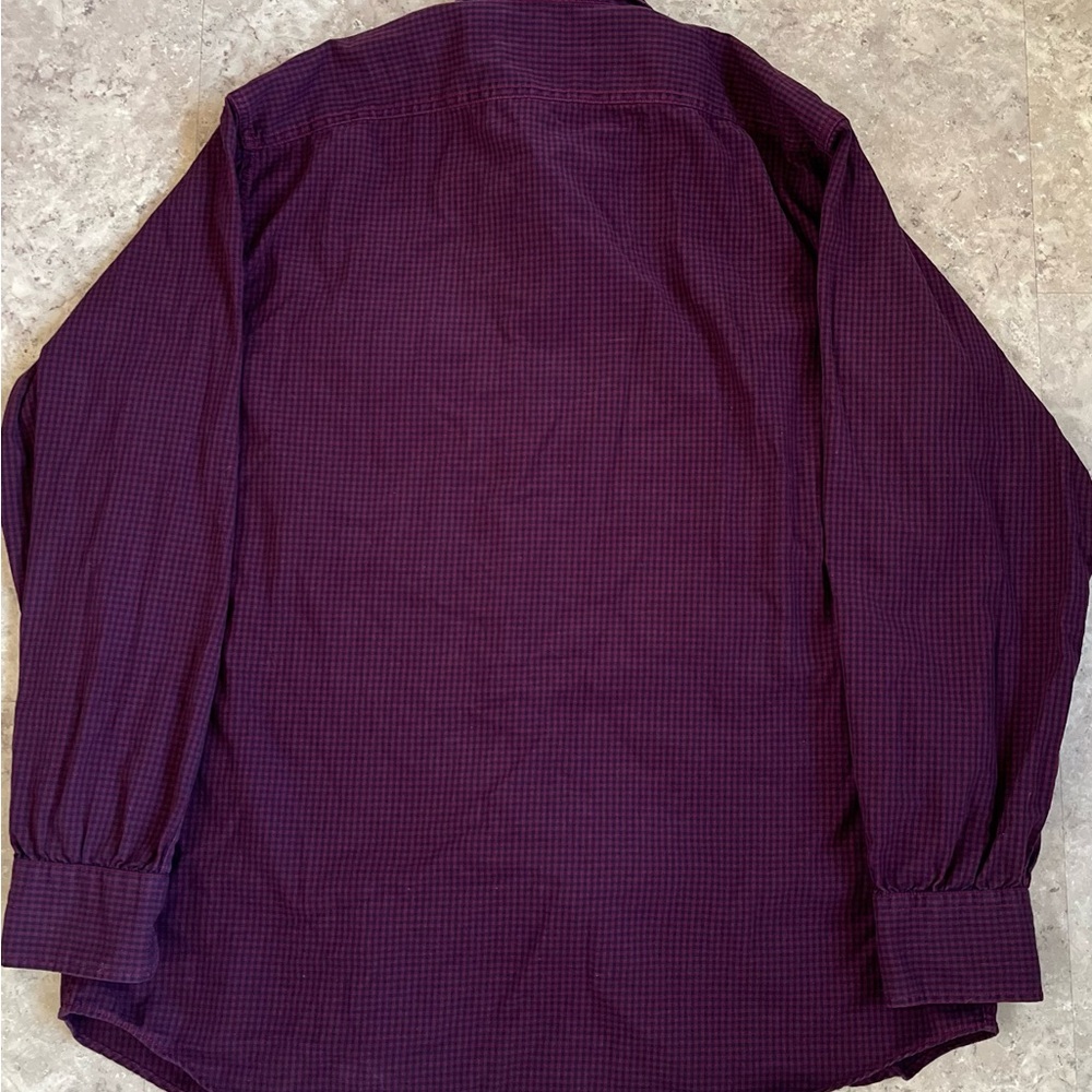 Polo Ralph Lauren Woodsman Workshirt Mens Medium‎ Red Plaid Lumberjack Pockets - Picture 6 of 6